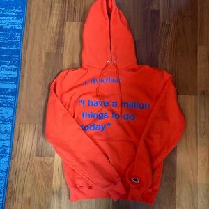 Virgil Abloh Canary Yellow X FOS VAA AMO Hoodie